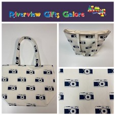 Large Tote Bag - Cameras Large Tote Bag - Cameras